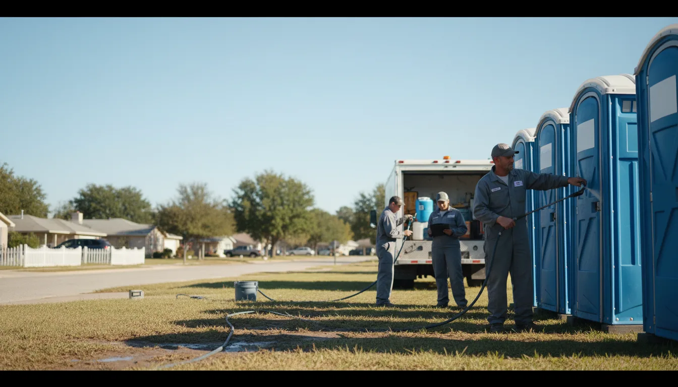 Long-Term Portable Toilet Rental in Lakota, ND near me